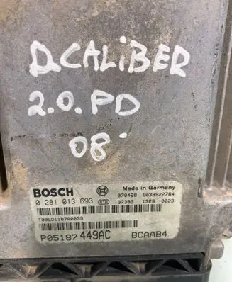Dodge Caliber Engine control unit/module P05187449AC 0281013693 1039S22784