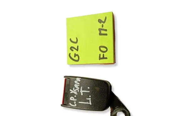 Citroen Xsara Rear seatbelt buckle 2651565