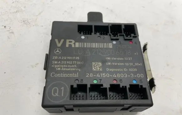 Mercedes-Benz E W212 Door control unit/module A2129006518 A2129011705