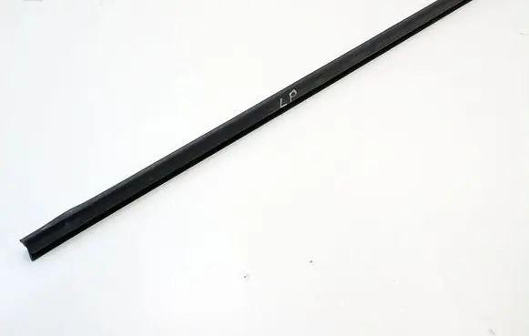 Opel Meriva A Rubber seal sliding door window/glass 