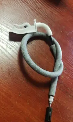 Front door cable line