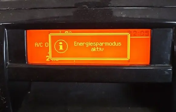Peugeot 407 Screen/display/small screen 966648368000 IMPRK1573434