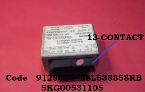 Volvo 850 Light relay 9128813 58L538858RB