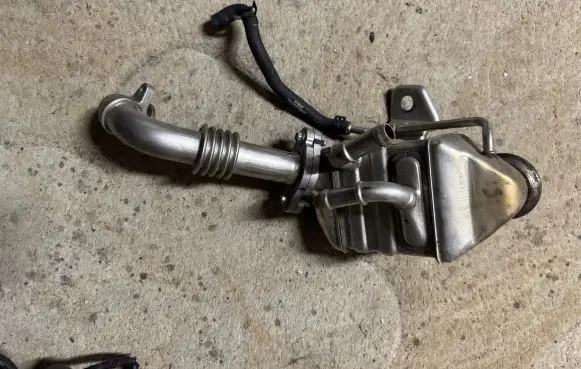 EGR valve cooler