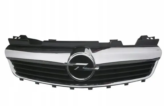 Opel Zafira B Front bumper upper radiator grill 13157590