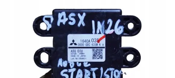 Mitsubishi ASX Start/Stop control module 1640A035