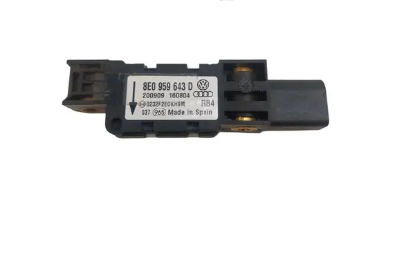 Airbag deployment crash/impact sensor