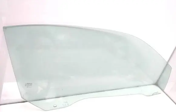 Renault Megane III Front door window/glass (coupe) 43R000017 DOT211M68AS2 E000191