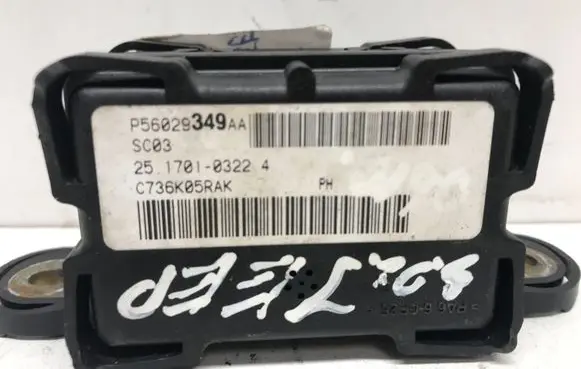 Jeep Cherokee ESP acceleration yaw rate sensor P56029349AA 25170103224