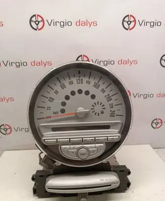 Mini One - Cooper Clubman R55 Speedometer (instrument cluster) 9136193