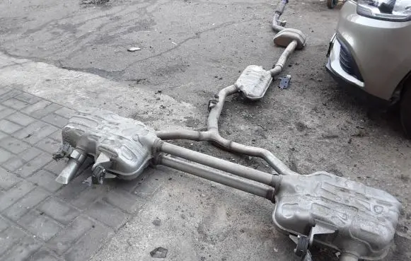 Audi A6 S6 C8 4K Muffler/silencer 4K0253609C