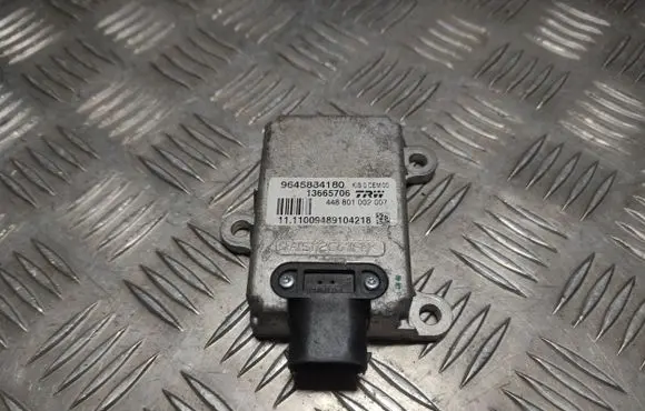Peugeot 307 ESP acceleration yaw rate sensor 9645884180 13665706 448801002007