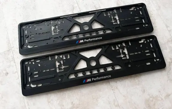 BMW X7 G07 Number plate surrounds holder frame 