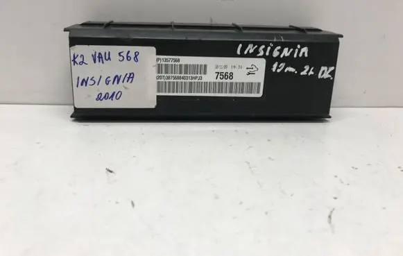 Opel Insignia A Air conditioning/heating control unit 13577568 387568840313HPJ3