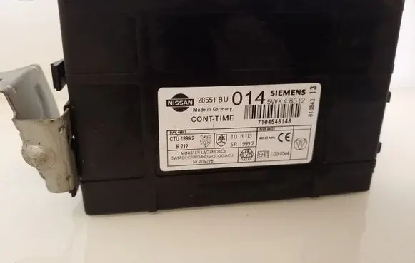 Nissan Almera Tino Other control units/modules 28551BU 5WK48512 7104548148