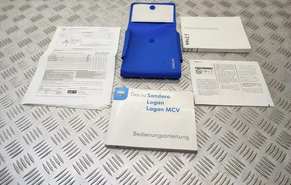 Dacia Logan II Owners service history hand book 