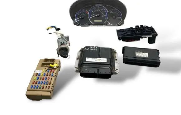 Subaru Forester SH Engine ECU kit and lock set 22611AS600 2757000101 85003SC180