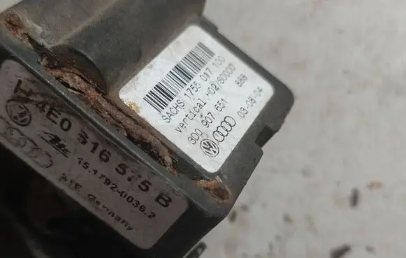 Audi A8 S8 D3 4E ESP acceleration yaw rate sensor 4E0616575B 10179200364