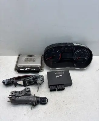 Seat Leon (1M) Engine ECU kit and lock set 038906012HD 0281011312 1039S02423
