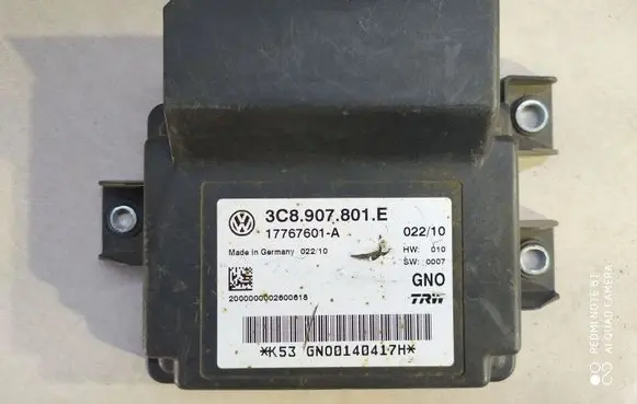Volkswagen PASSAT B6 Hand brake control module 3C8907801E