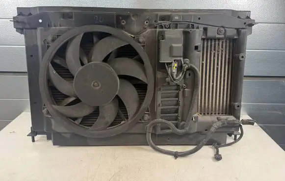 Radiator support slam panel