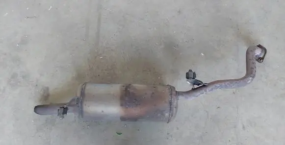 Toyota Prius+ (ZVW40) Rear muffler/silencer tail pipe 