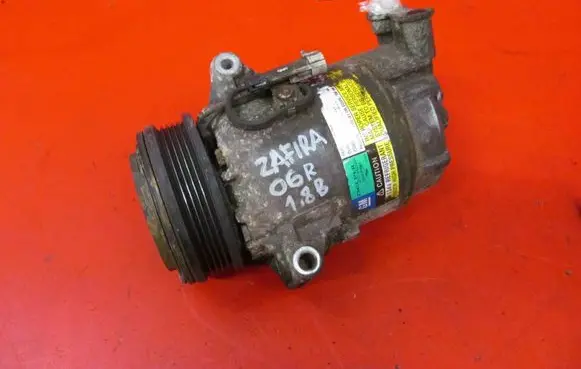 Opel Zafira B Air conditioning (A/C) compressor (pump) 13124750 9986181