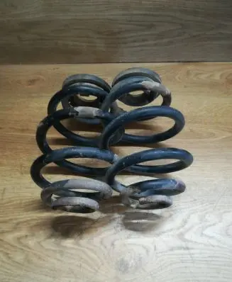 Rear coil spring