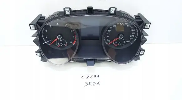 Volkswagen Touran III Speedometer (instrument cluster) 5TA920740D