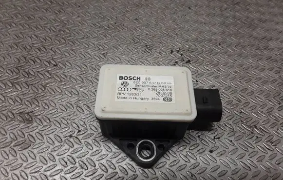 Audi A6 S6 C6 4F ESP acceleration yaw rate sensor 8E0907637B 0265005618