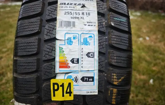 BMW X5 E70 R18 winter tire 25555R18 112611 109HXL