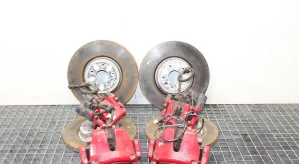 Jaguar XF X250 Brake discs and calipers set 