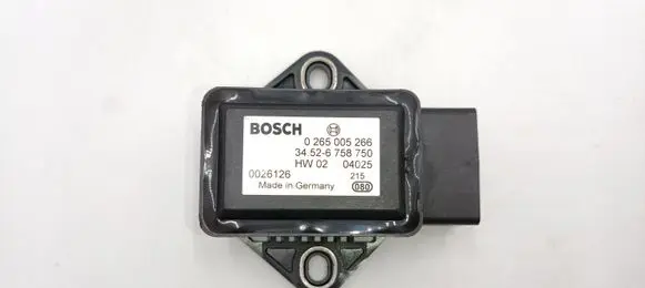 BMW 5 E60 E61 ESP acceleration yaw rate sensor 0265005266 34526758750 6758750