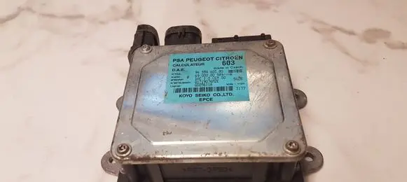Citroen C4 I Engine control unit/module 9655460380 6900000589