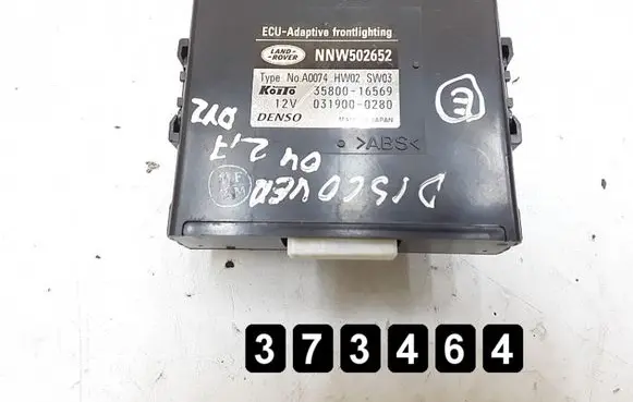 Land Rover Discovery Engine control unit/module nnw502652