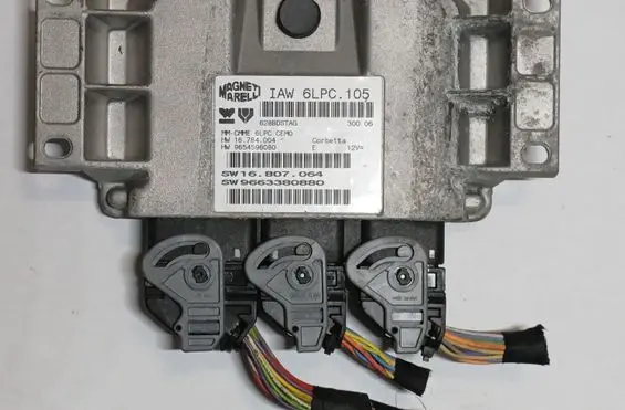 Peugeot 207 Engine control unit/module 9663380880 IAW6LPC105