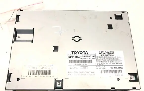Toyota Highlander XU40 Sound amplifier 861800W031