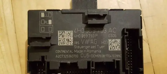 Volkswagen Touareg II Door control unit/module 4H0959793AC 4H0959793P A2C7325360700