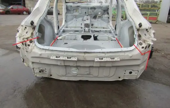 Hyundai i30 fastback Rear bodywork 