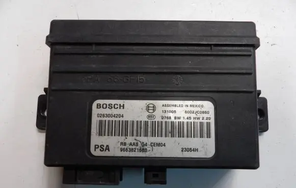 Citroen Berlingo Parking PDC control unit/module 9663821680 0263004204