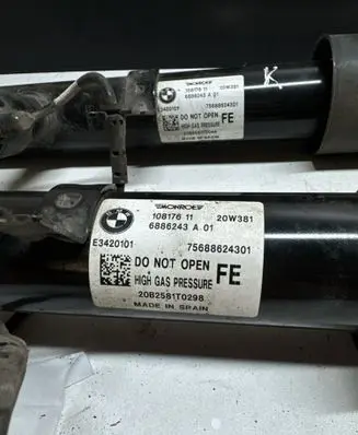 Rear shock absorber/damper