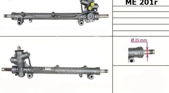 Mercedes-Benz A W168 Steering rack A1684602000 A1684601200 A1684603500