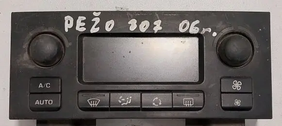 Peugeot 307 Climate control unit 281160303 9646627977