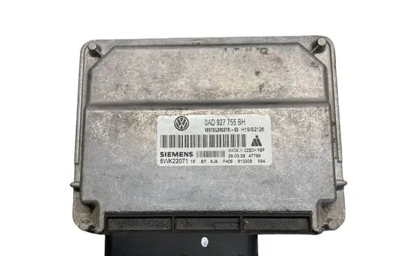 Volkswagen Touareg I Gearbox control unit/module 6581917001 0AD927755BH