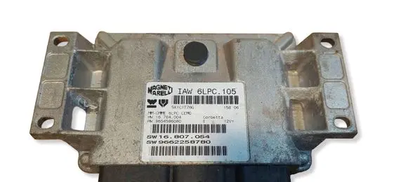 Peugeot 207 CC Engine control unit/module ECU IAW6LPC105 9654596080 9662258780