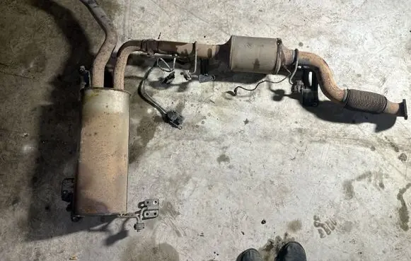 Fiat Ducato Muffler/silencer 1393940080