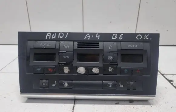 Audi A4 S4 B6 8E 8H Climate control unit 8E0820043A