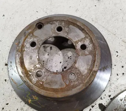 Mitsubishi Lancer X Rear brake disc