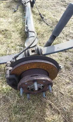 Ford Transit Custom Rear axle beam 