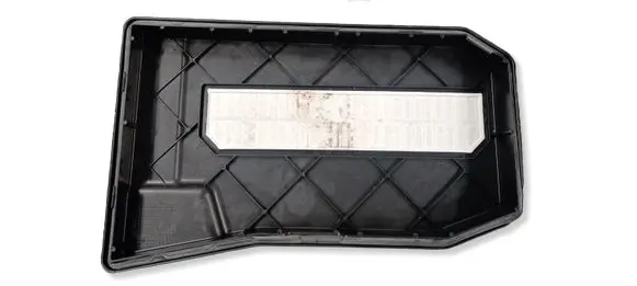 Volkswagen Touareg II Battery box tray cover/lid 7L0864643B